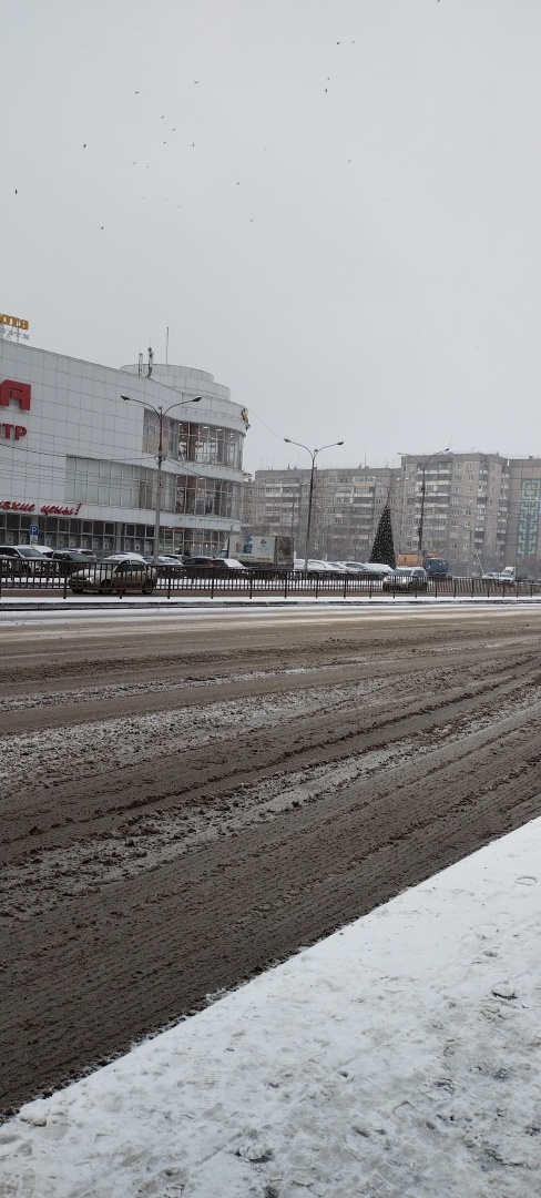 Дождались! Первый снег! И уже наряжаем елки!