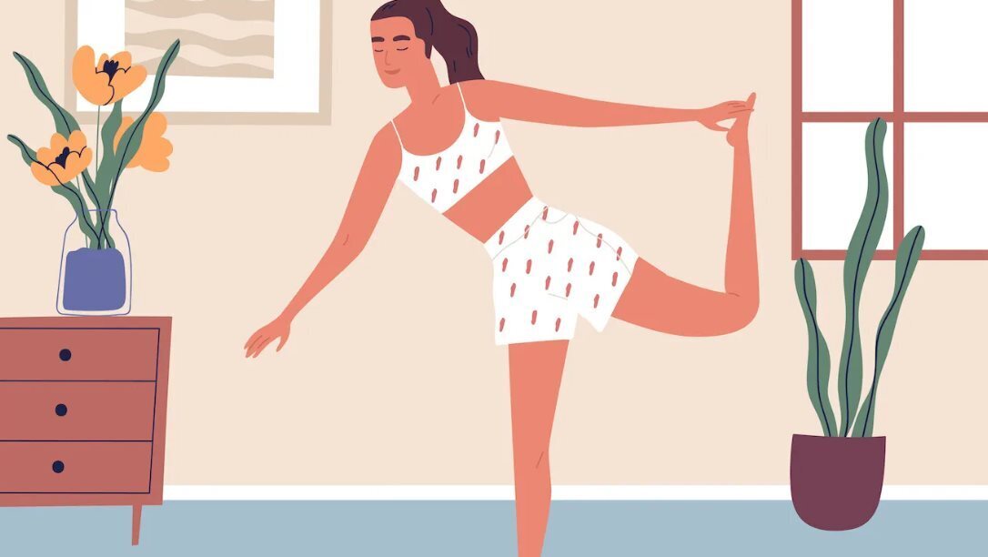 5 минут в день. Вы можете делать это во время просмотра телевизора! Три "йоги во время занятий йогой", рекомендованные инструктором по йоге.