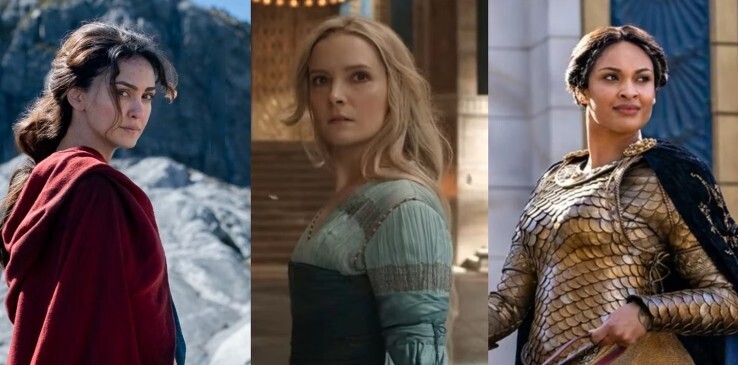 Женские персонажи Rings of Power преуспевают там, где LOTR терпит неудачу