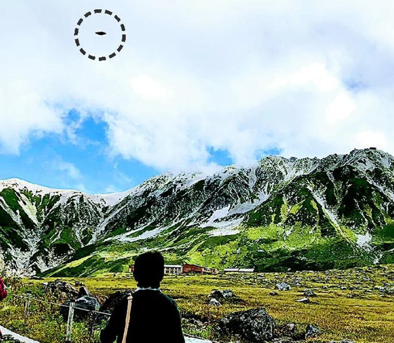 Над Фукусимой множество раз зафиксированы полеты НЛО.