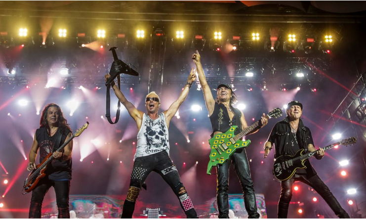 Scorpions выступили хедлайнерами на первой Midalidare Rock In The Wine Valley