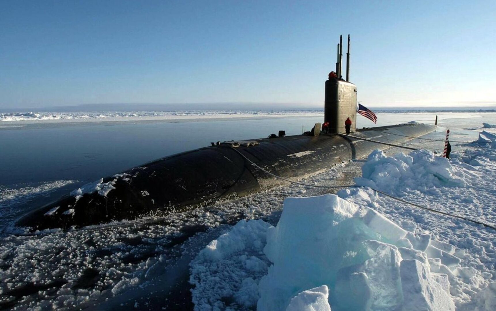 Фото с подводной лодки