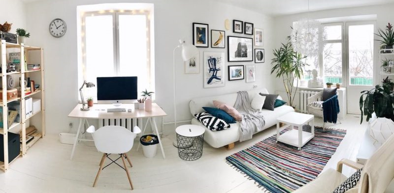 Девушке хватило денег только на аренду старой разбитой хрущёвки, но она не растерялась: сделала в ней чудесный ремонт своими руками и теперь счастлива