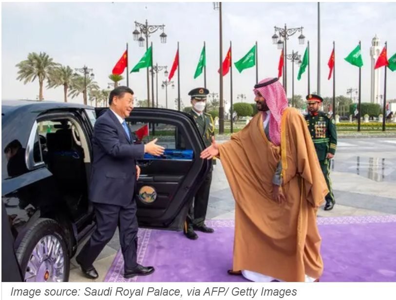 Си Цзиньпин заключил сделок с саудовцами на десятки миллиардов $, от облачных вычислений Huawei до расширения военных связей