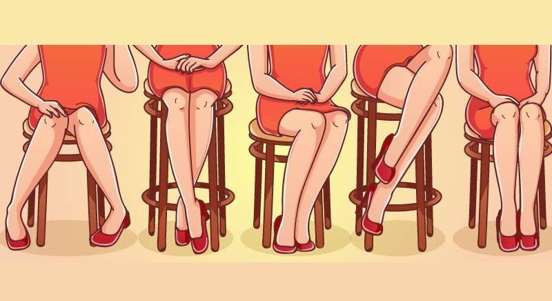 Женщина - загадка, но раскрыть некоторые её секреты мужчине не составит труда, обратив внимание на то, как она сидит: психологический тест