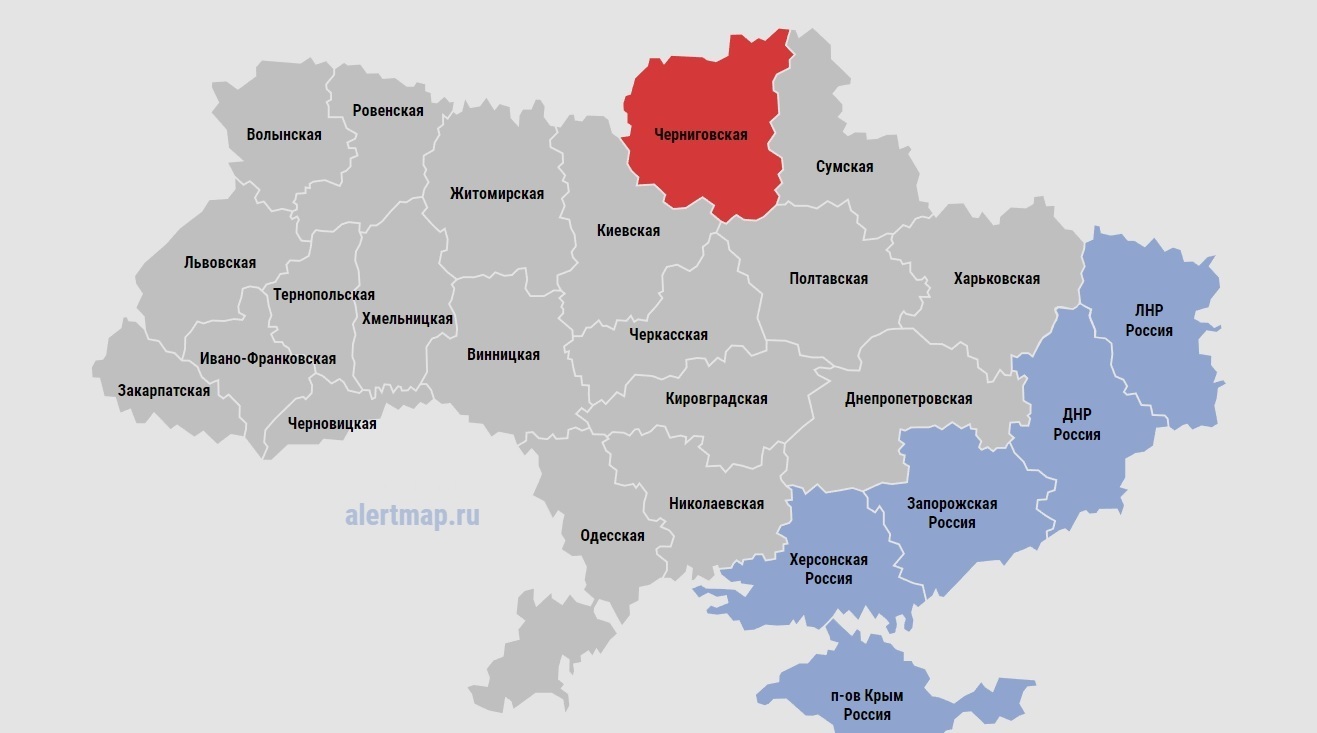 Карта украины 2022 года