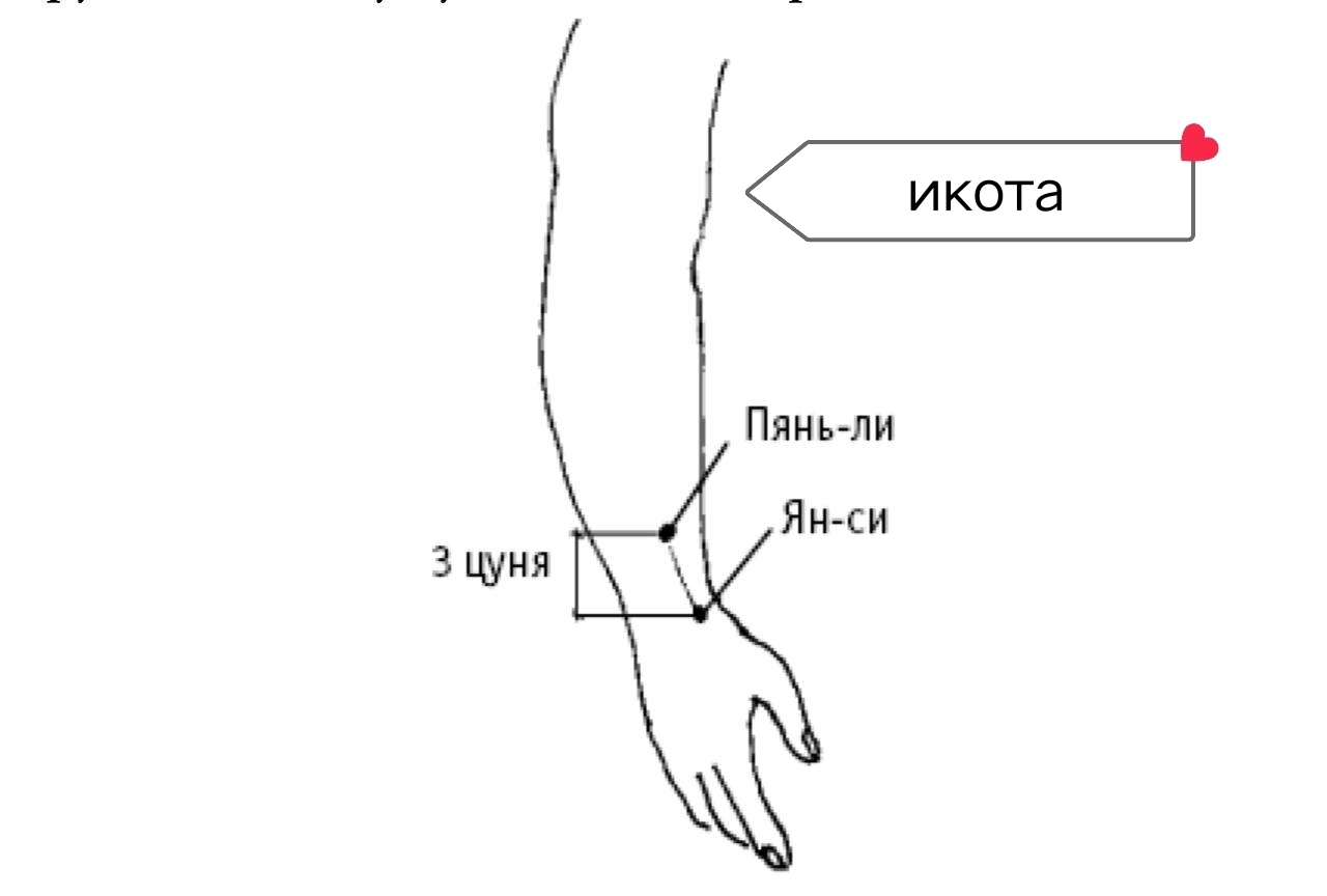 Точка ян-си . Икота | Болезни | Alexandr, 13 декабря 2022