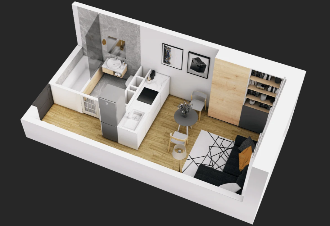 В Краснодаре за студию просят пять миллионов рублей. Я за такую сумму построила дом и ещё остались деньги на отделку