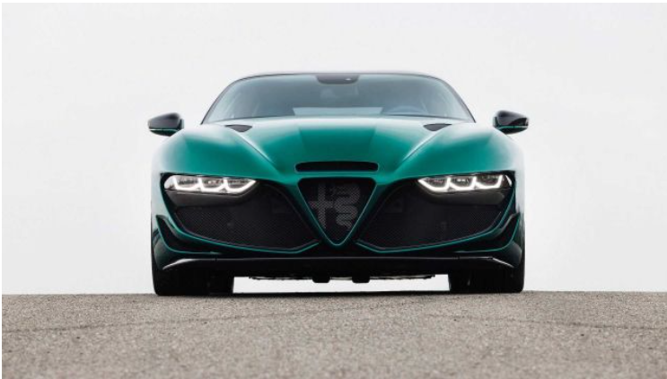 Alfa Romeo и Zagato представили единственное в своем роде спортивное купе