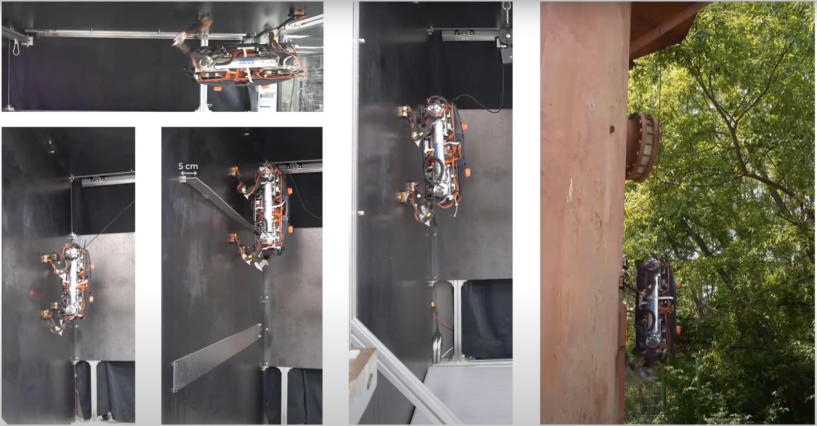 Робот Marvel с магнитными лапами теперь ходит по стенам и потолку