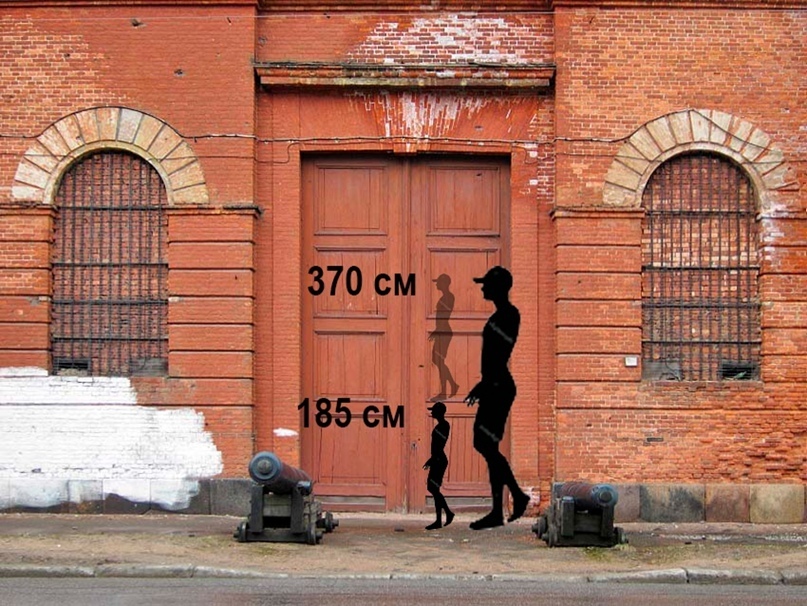 Неужели мы выродились ? Рост людей был 4 - 5 метров.