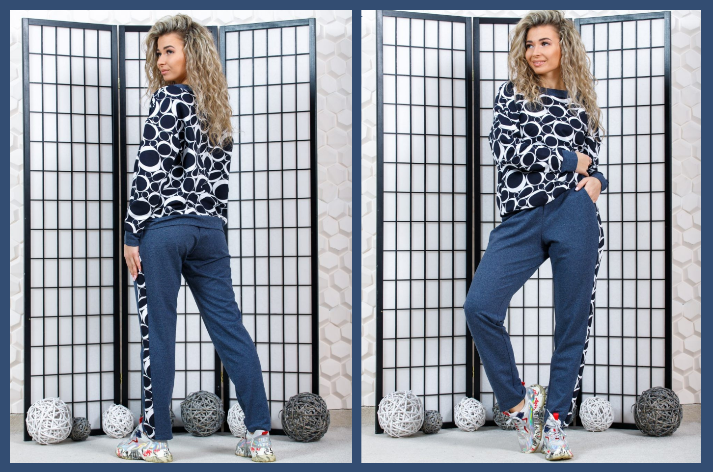 Женский домашний костюм "Лунара" из Ивановского трикотажа