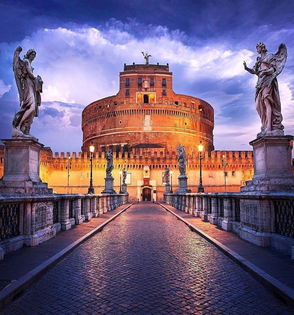 Замок Святого ангела Рим Италия