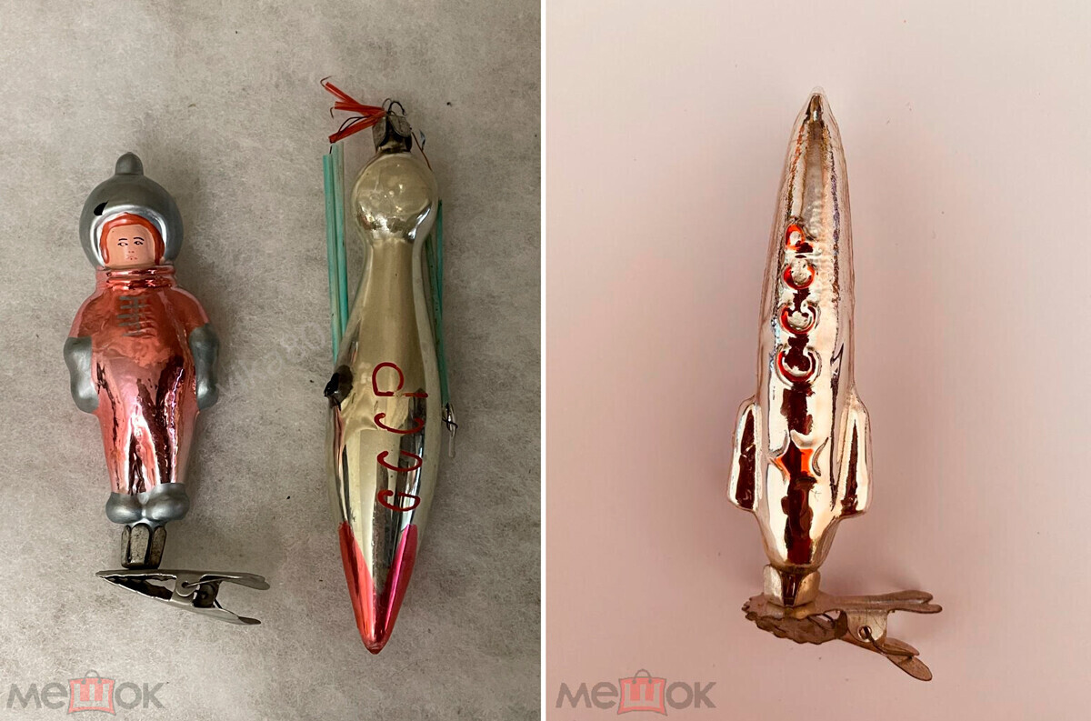 Пионеры, Гагарин и Олимпийский мишка: как выглядели советские елочные украшения (ФОТО)