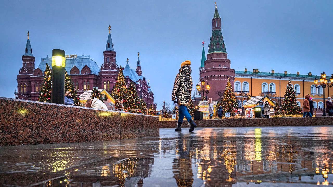 москва в декабре