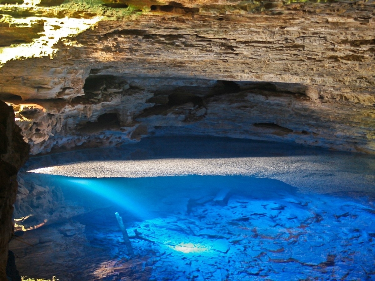 Заколдованный колодец в Бразилии – замечательное отдаленное чудо природы.