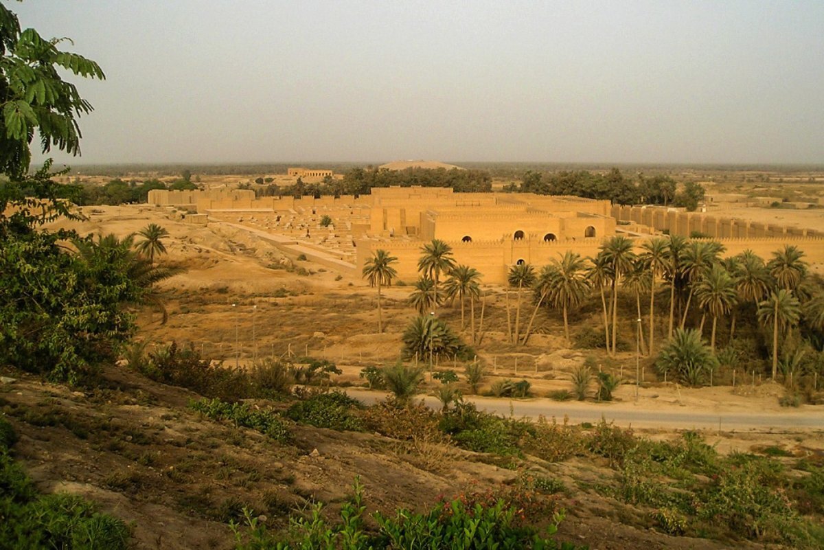 Ирак руины Вавилона