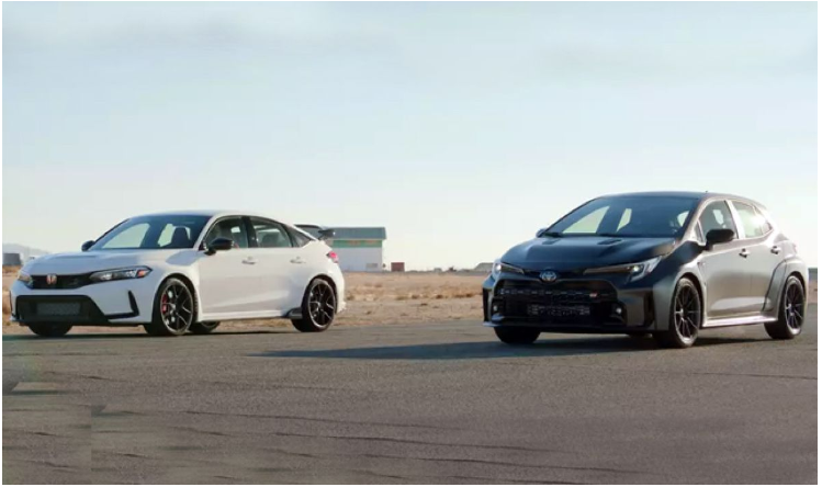 Что быстрее: Toyota Corolla или Honda Civic? (ВИДЕО)
