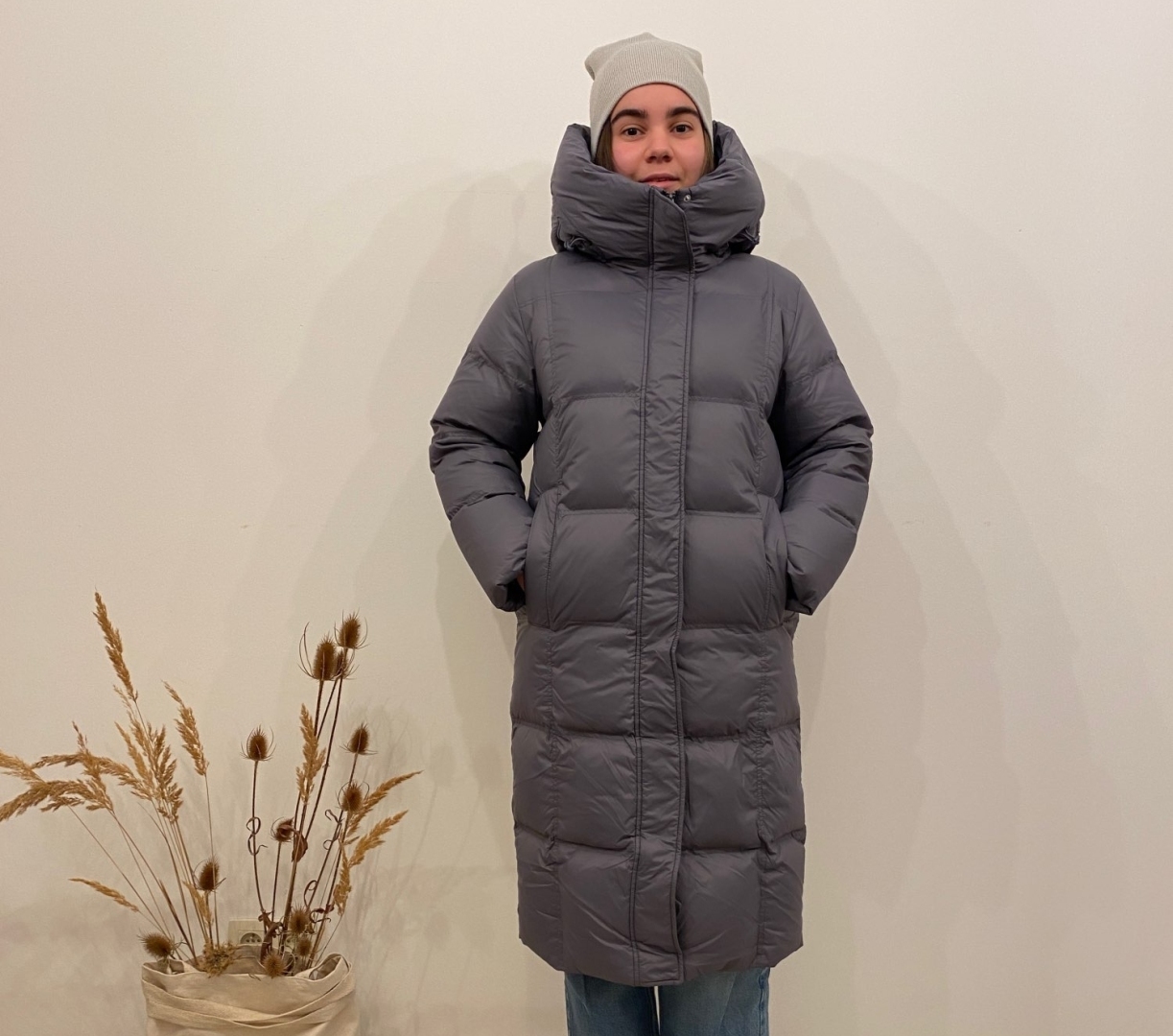 Зима в теплом и уютном пуховике Semir