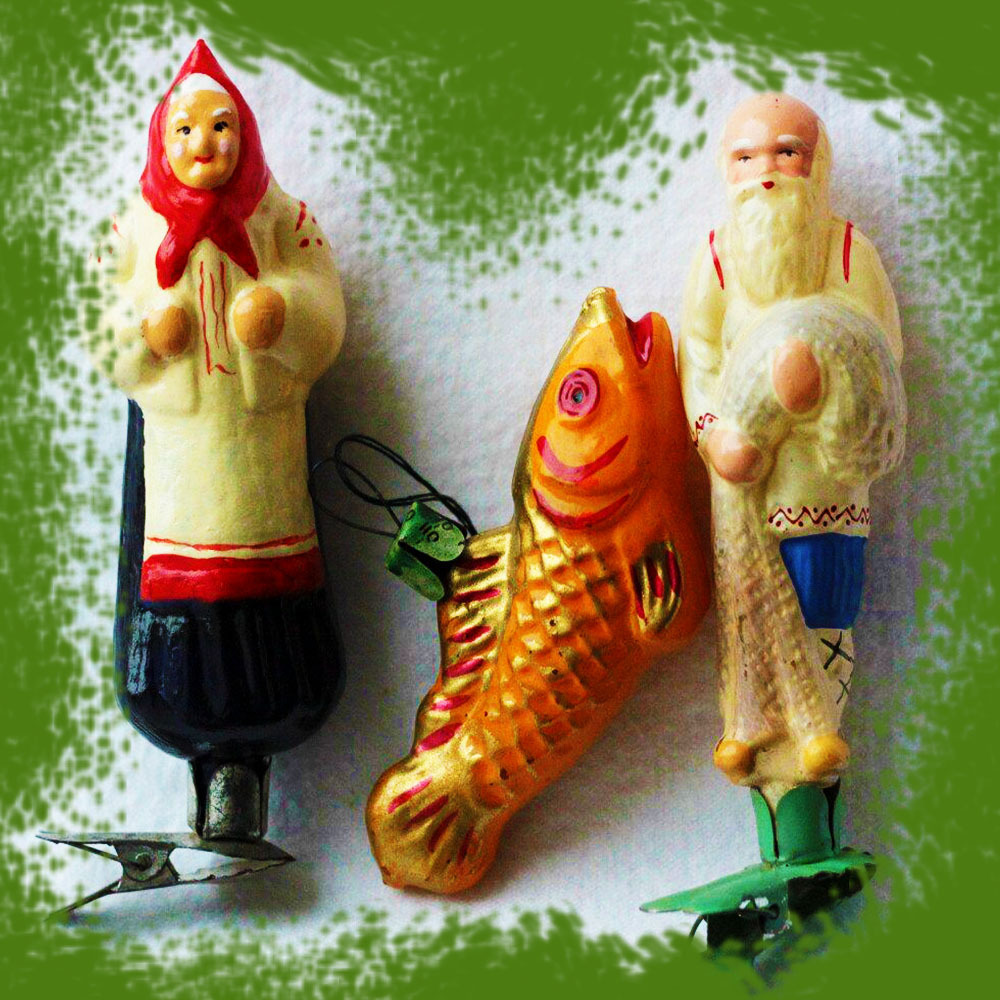 Новогодние игрушки СССР