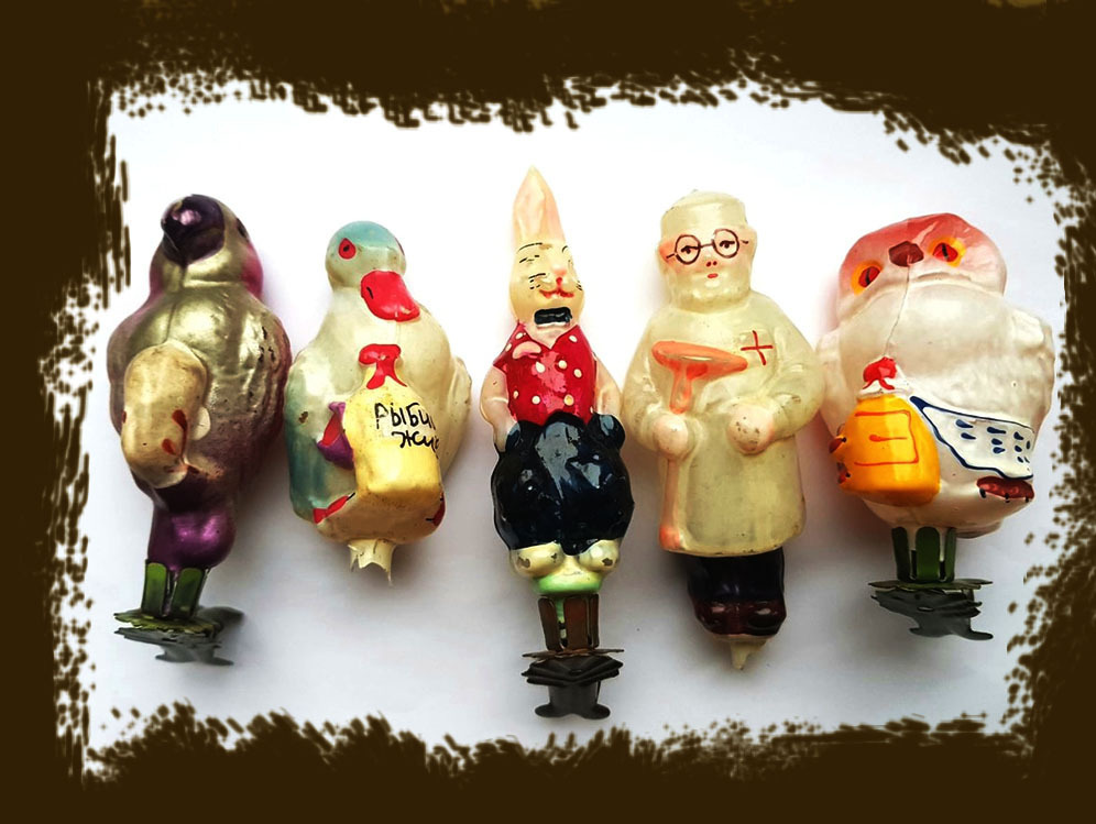 Новогодние игрушки СССР