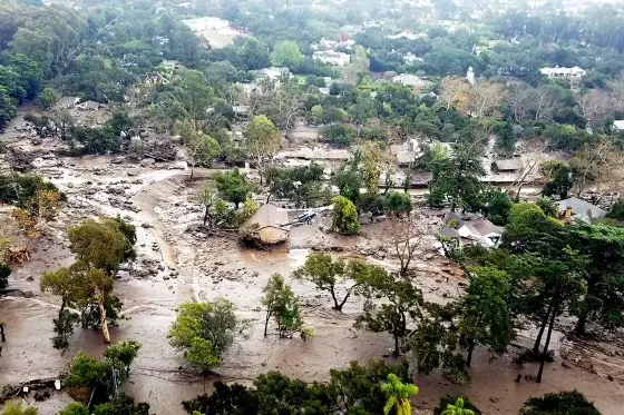 Борьба с угрозой оползней в промокшей Калифорнии
