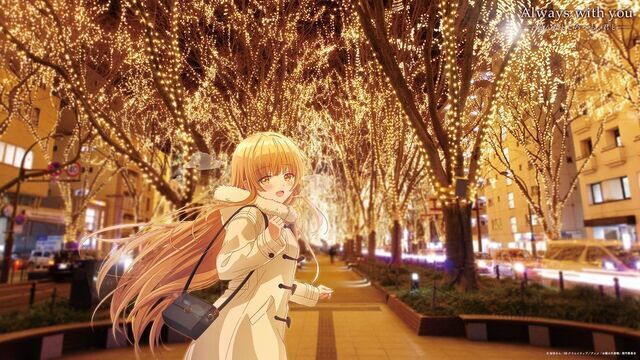 Шикарные арты с главной героиней из аниме "Ангел по соседству"