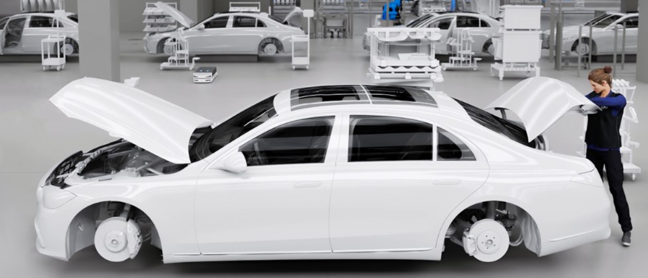 Mercedes-Benz представляет заводы нового поколения с NVIDIA Omniverse