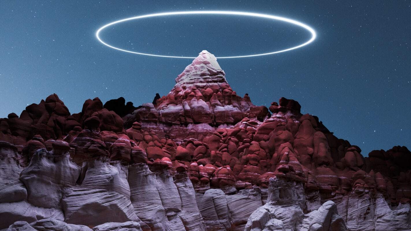 Фантастические пейзажы. Художник гений!