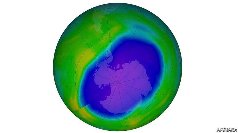 Как люди исцелили озоновый слой