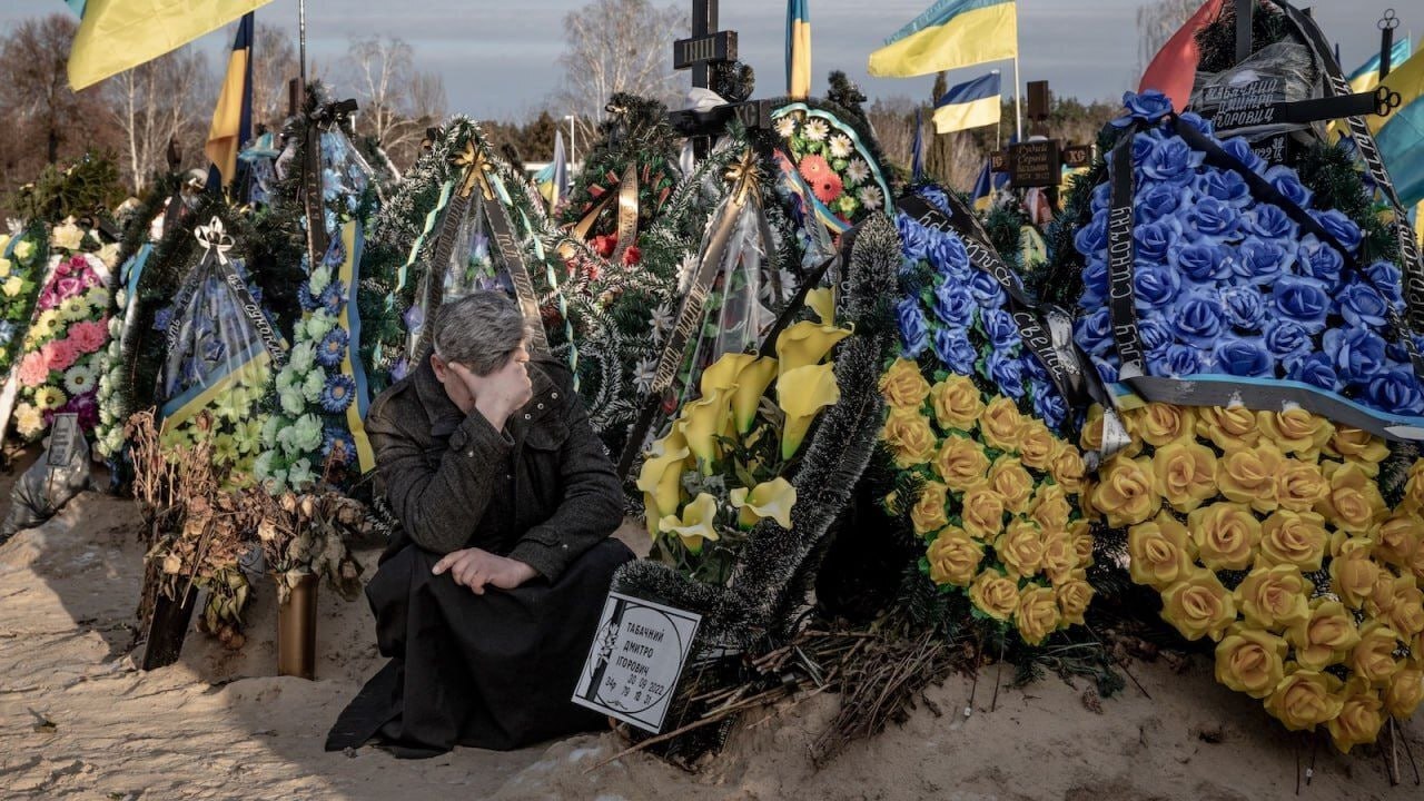 Фото украинских кладбищ военных