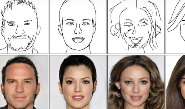 Глубокое обучение — ИИ создает лица из эскиза