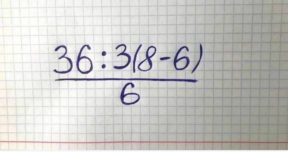 Школьные примеры по математике ставят в тупик взрослых в социальных сетях. Они бурно спорят и сопоставляют ответы.