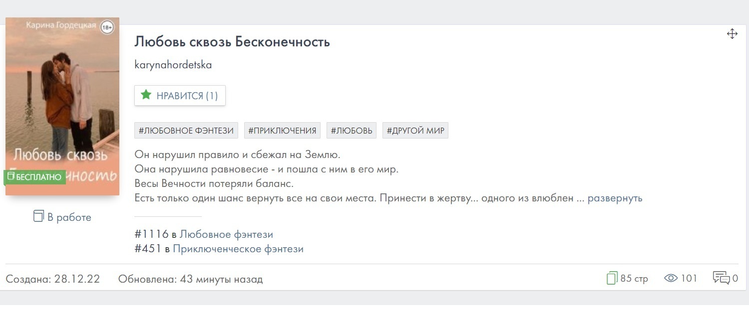 Месяц с начала публикации книги. Есть ли прогресс?