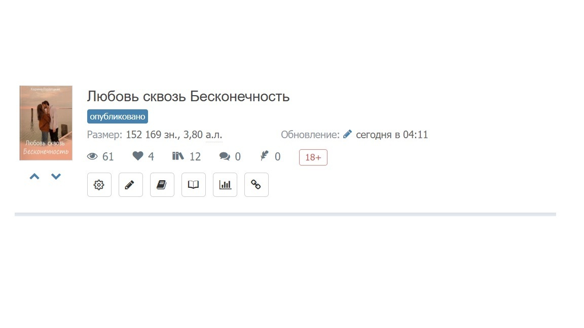 Месяц с начала публикации книги. Есть ли прогресс?