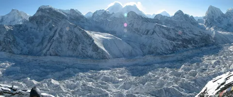Лавина. Обрушение лавины в Тибете