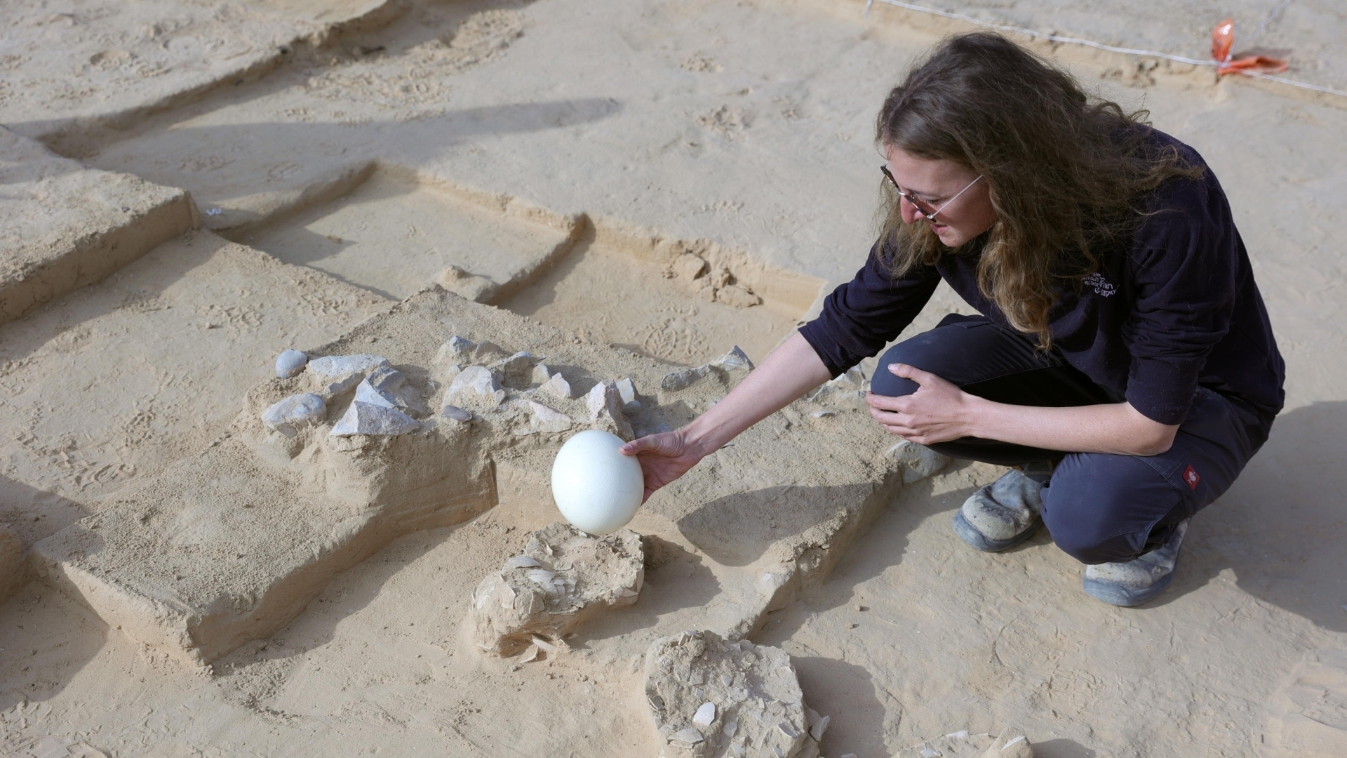 4000-летние фрагменты страусиного яйца найдены в Израиле