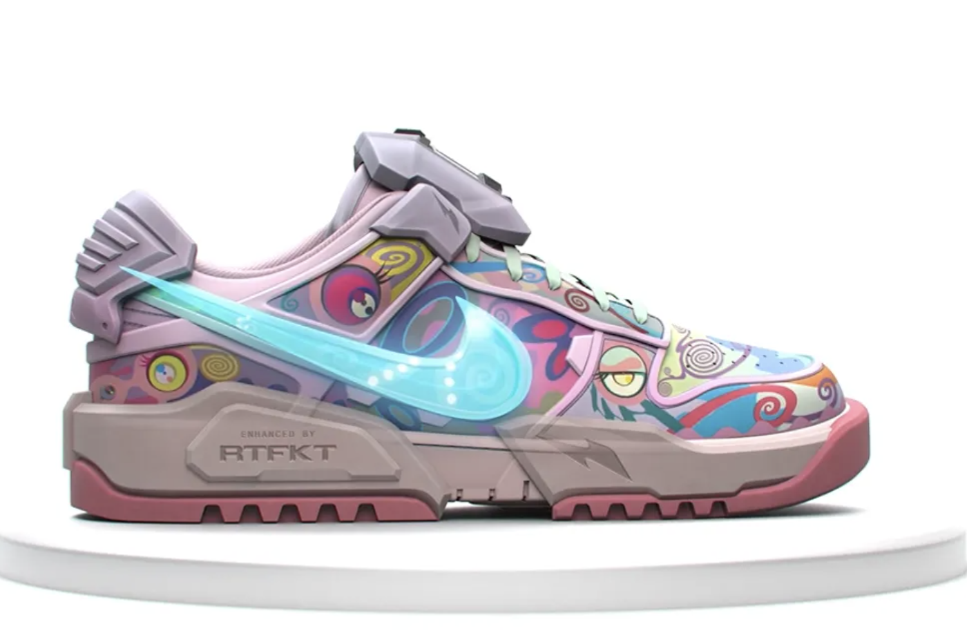 Эти кроссовки Nike NFT «Cryptokicks» проданы за 130 тысяч долларов. Кто их купил