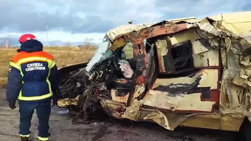 Массовая авария на трассе Саратов-Тамбов парализовала транспортное сообщение.