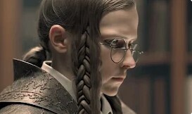 Нейронная сеть изображает "Папиных дочек" в стиле "Bloodborne".