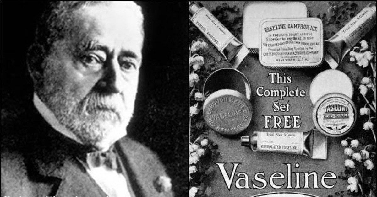 Сумасшедший факт. Изобретатель вазелина ел его.