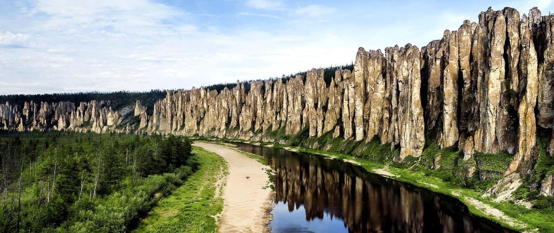 ленские столбы река лена