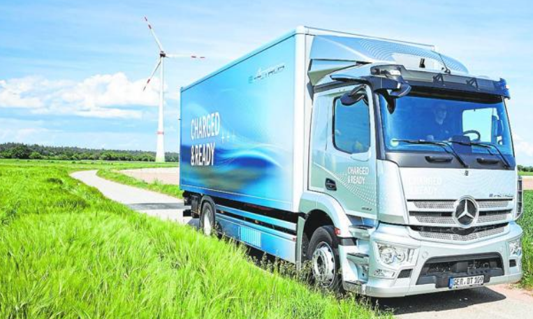 Disfrimur тестирует первый 100% электрический грузовик от Mercedes-Benz в сотрудничестве с Comercial Dimovil.