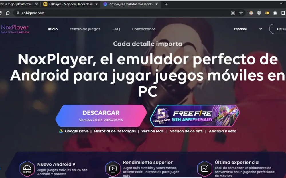 Эмуляторы Android для Windows