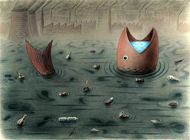 Художник-иллюстратор из Турции создает философские комиксы.