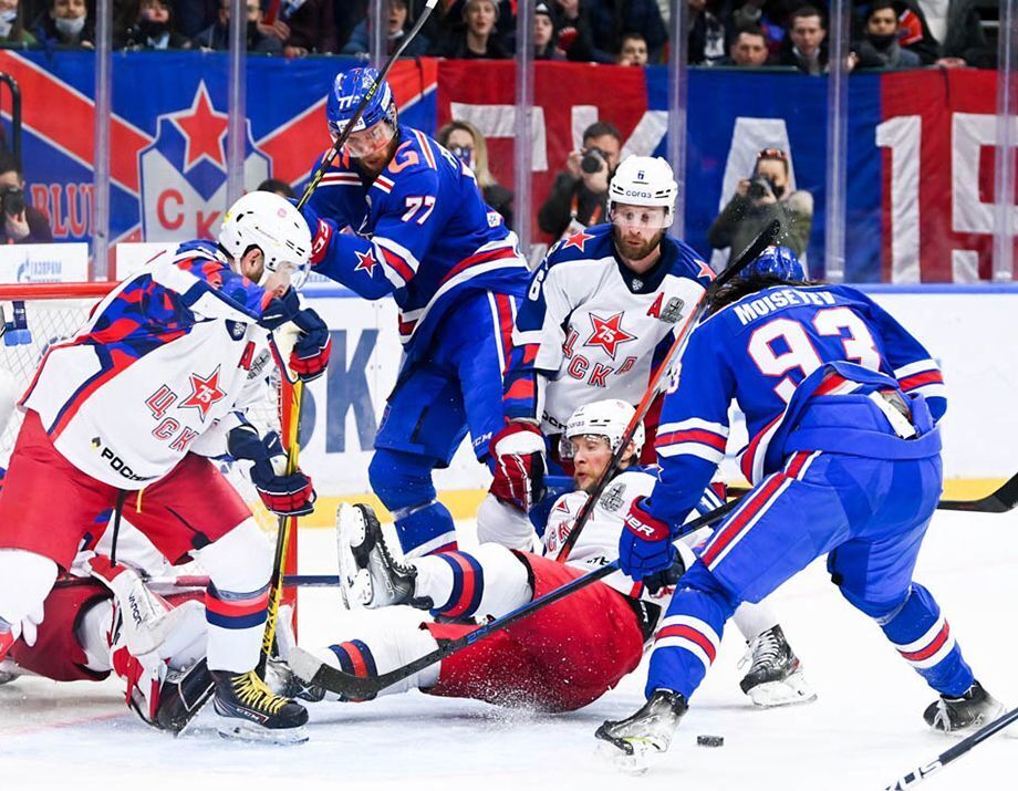 СКА и ЦСКА 25 января в Санкт-Петербурге сыграют в матче КХЛ