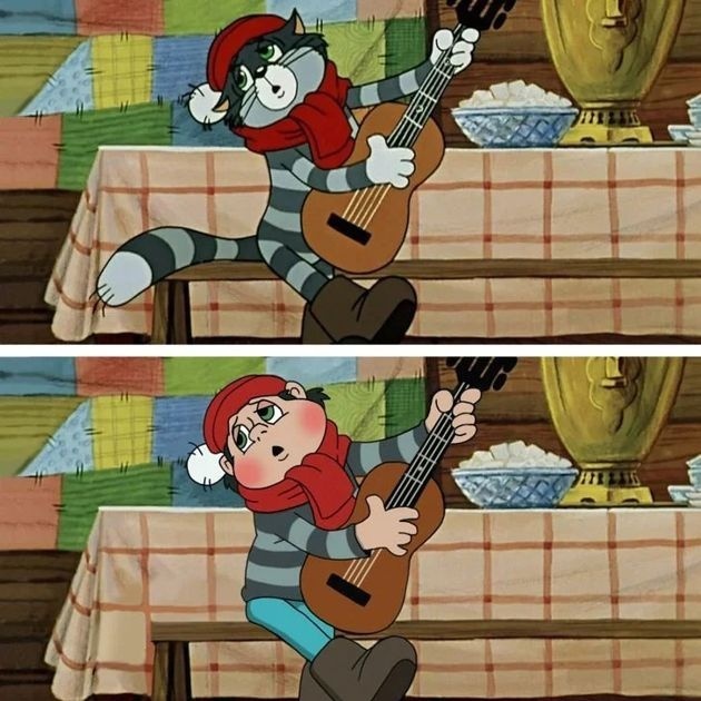 Аниматоры из студии «Союзмультфильм» нарисовали персонажей советских мультфильмов в образе людей