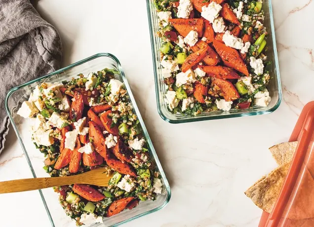 Простой в приготовлении растительный веган боул, наполненный ярким вкусом