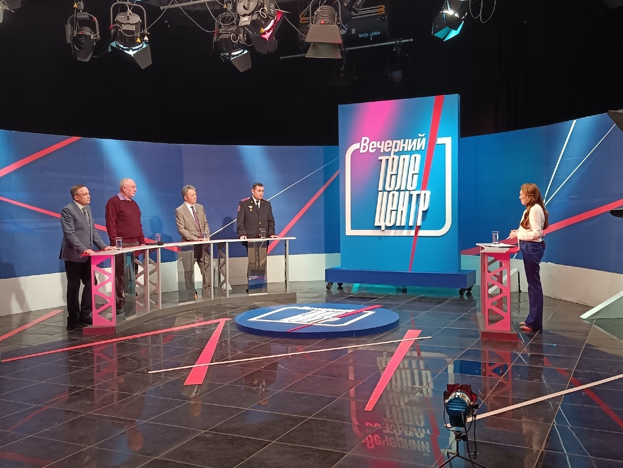 Офицер Росгвардии принял участие в съемках программы «Вечерний Телецентр»