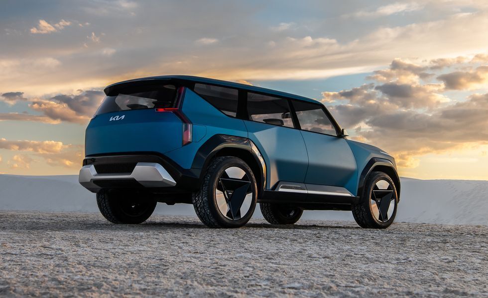 Новая Kia EV9. Выйдет уже в 2024?